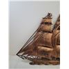 Image 2 : Ceiling Ship Plastic Wall Hanging (28" x 22")