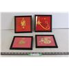 Image 1 : (4) Chinese New Year Framed Pictures