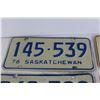 Image 2 : (5) 1960s-1970s Saskatchewan License Plates