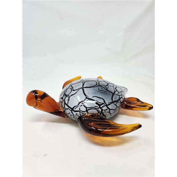 Art glass turtle