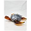 Image 1 : Art glass turtle