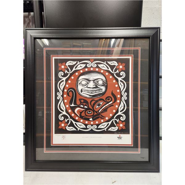 Numbered Native print
