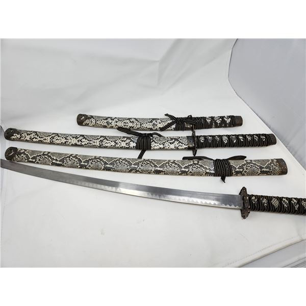 Decorative 3pc sword set