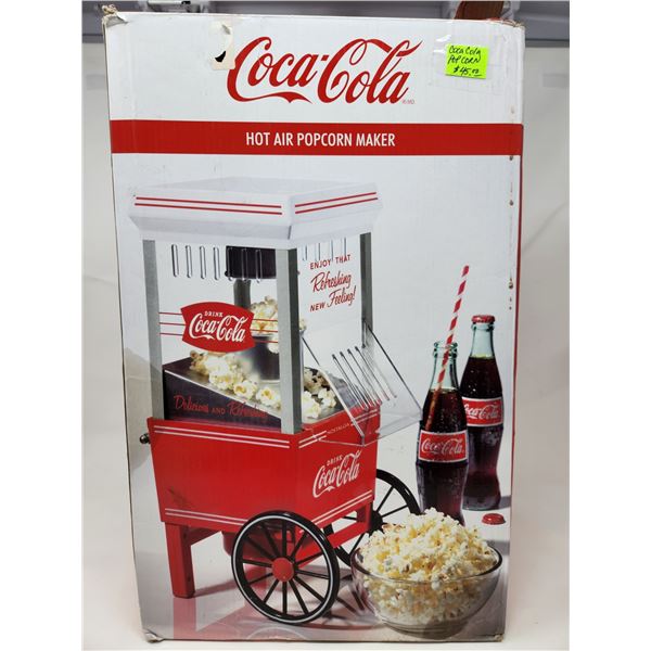 Coca-Cola hot air popcorn maker