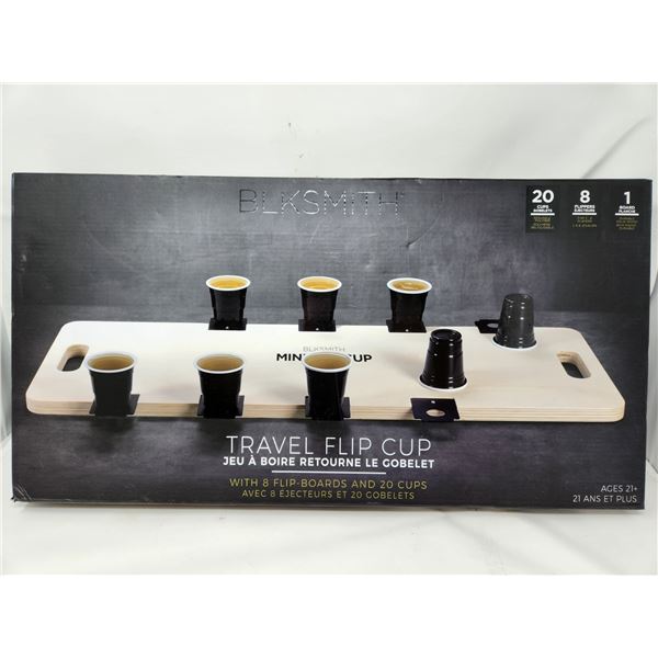 New travel flip cup set