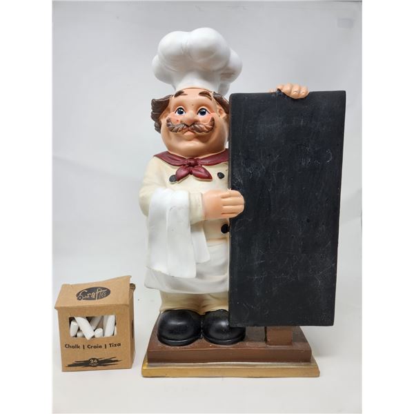 Kitchen Chalkboard Chef