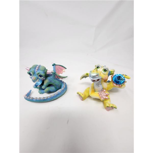 Franklin Mint Swarovski Crystal Mood Dragons