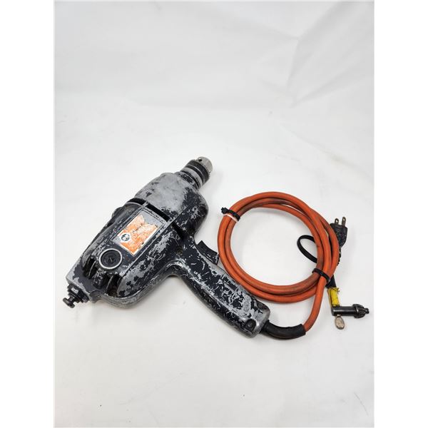 Heavy duty corded drill with key