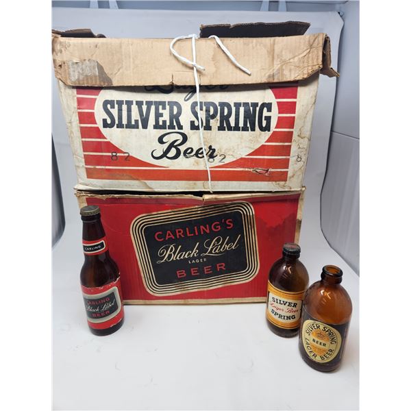 Vintage beer cases