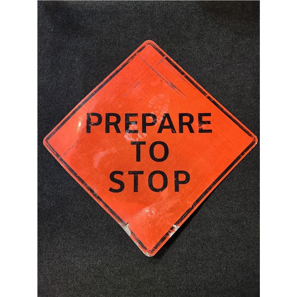 Metal mancave sign