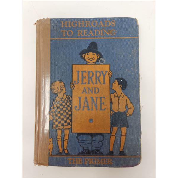 Antique school reader