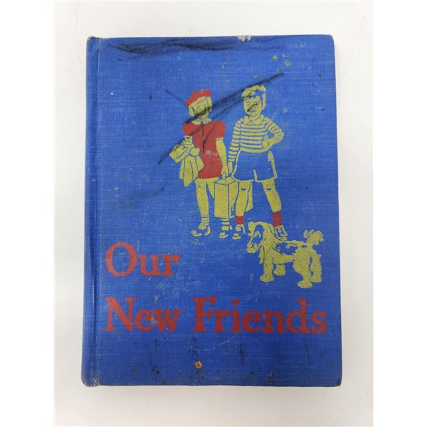 Antique school reader