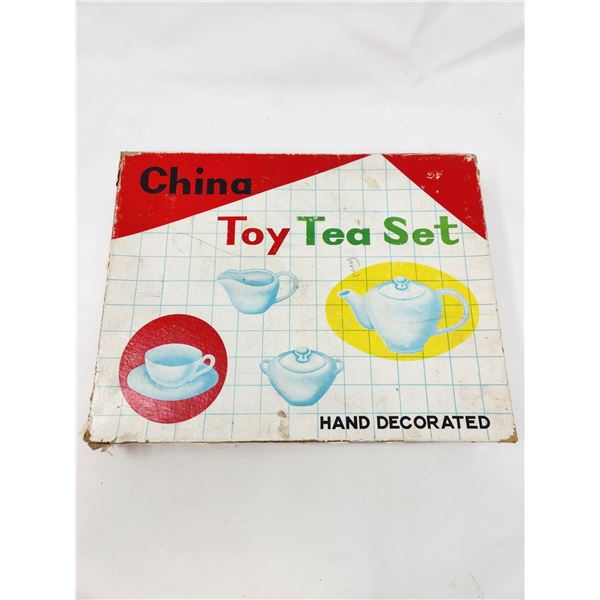 Antique China Toy Tea Set