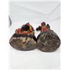 Image 3 : 2 Vintage Wooden Sculptures