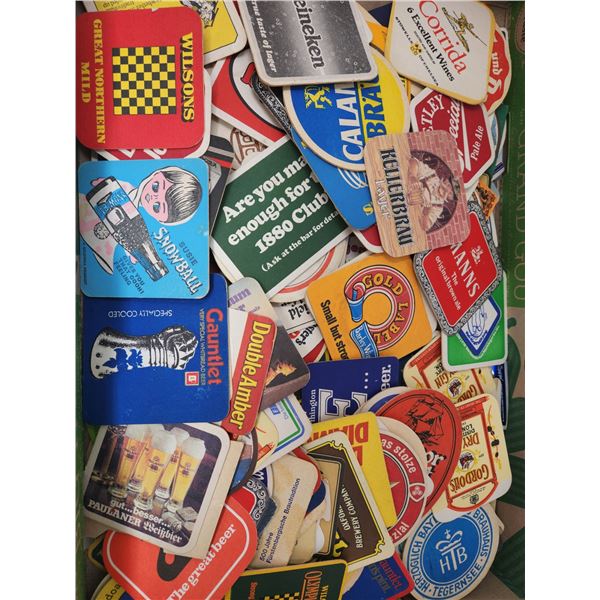 Box of Vintage Coasters