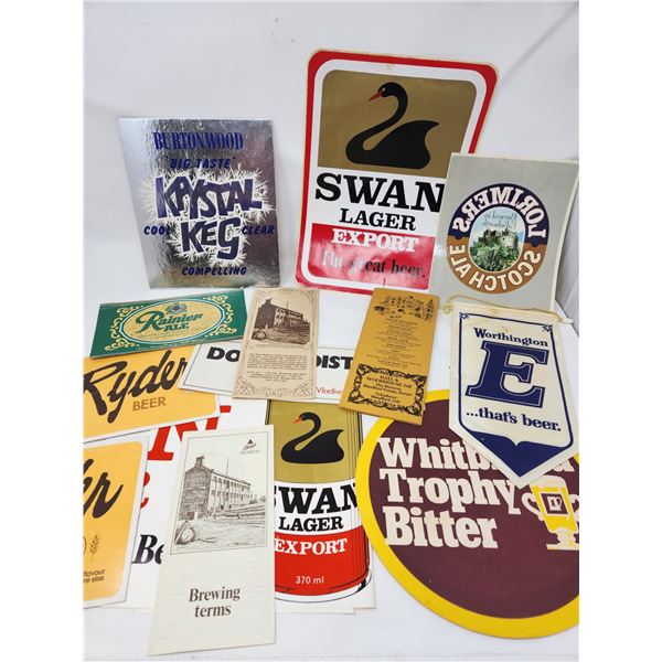 Vintage Beer  Advertising