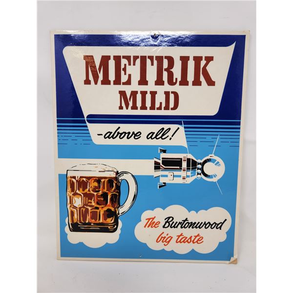 Vintage Beer Advertising Sign