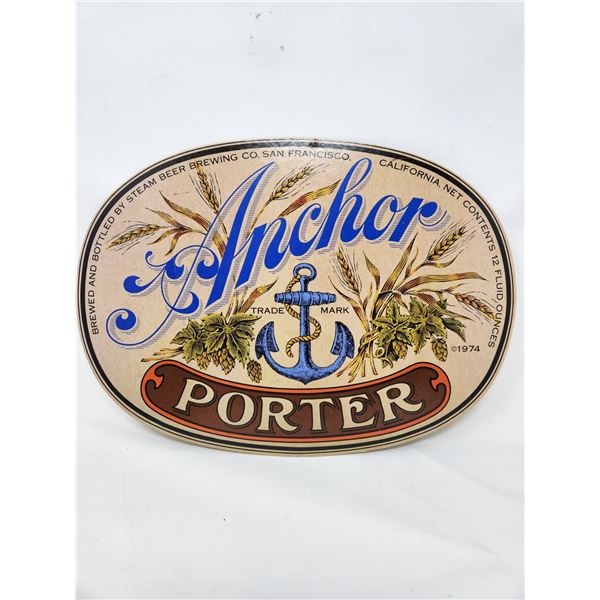 Vintage Beer Advertising Sign