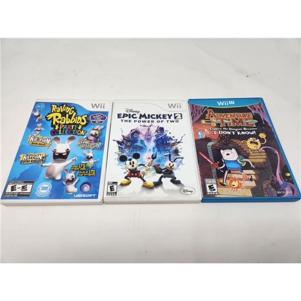 Wii Video Game Lot
