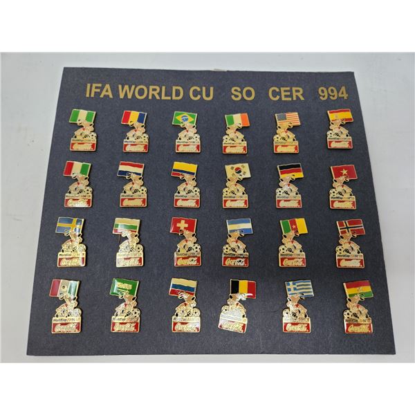 Fifa World Cup Soccer 1994 Pin Set