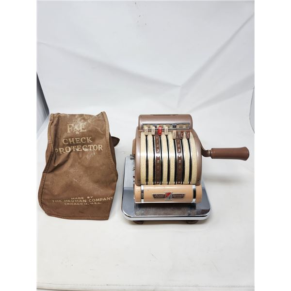 Antique Cheque Writer