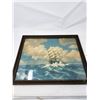 Image 1 : Antique Ocean/Boat Picture