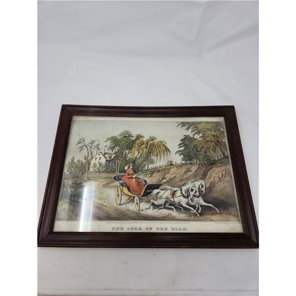 Antique Horse Picture
