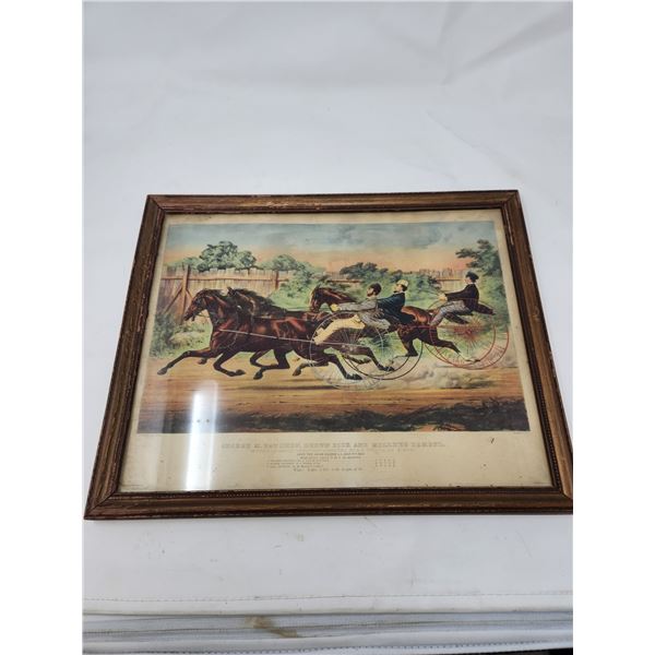 Antique Horse Picture