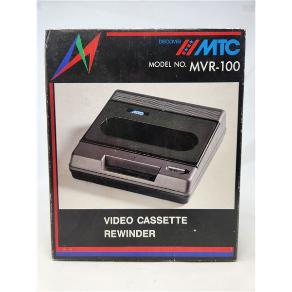 Vintage Video Cassette Rewinder