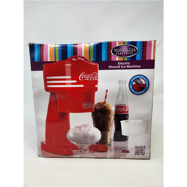 Coca-Cola Electric Shaved Ice Machine