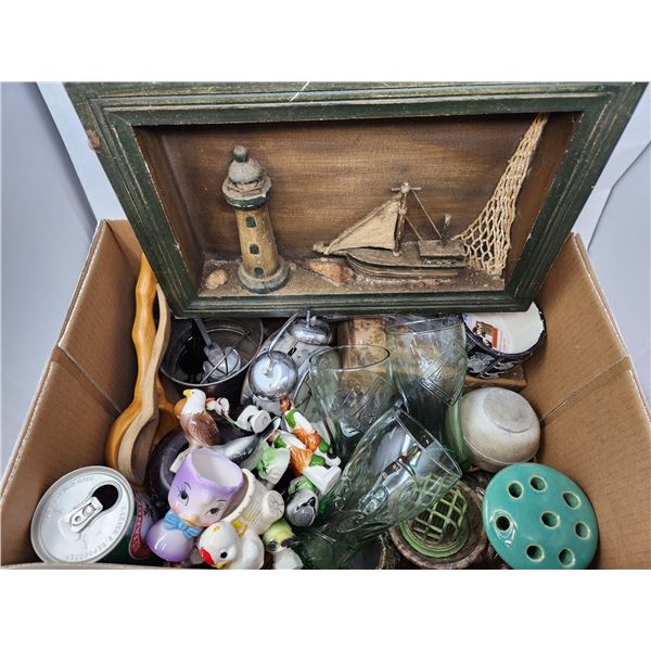 Antique Smalls Box Lot
