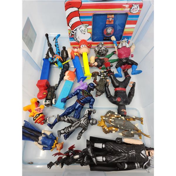 Pez and Figurine Lot