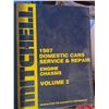 Image 1 : MITCHELL 1987 DOMESTIC CARS SERVICE-REPAIR MANUAL BOOK ENGINE-CHASSIS VOLUMN 2