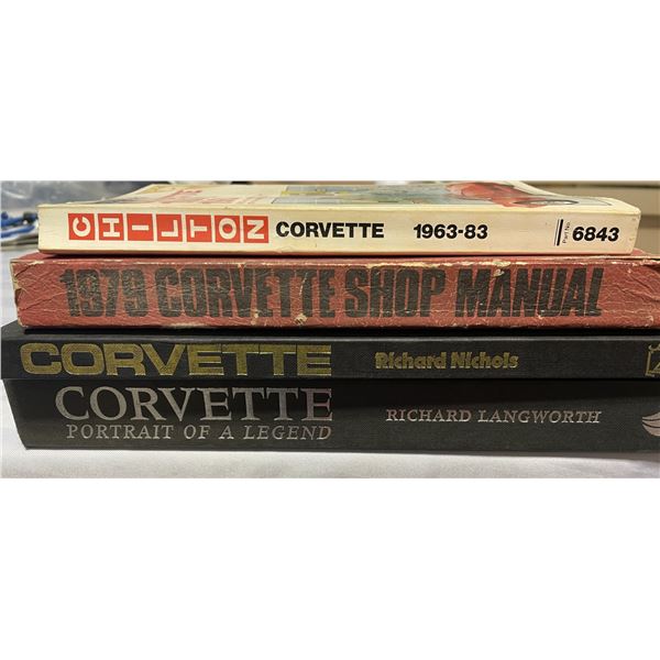 FOUR Corvette Books