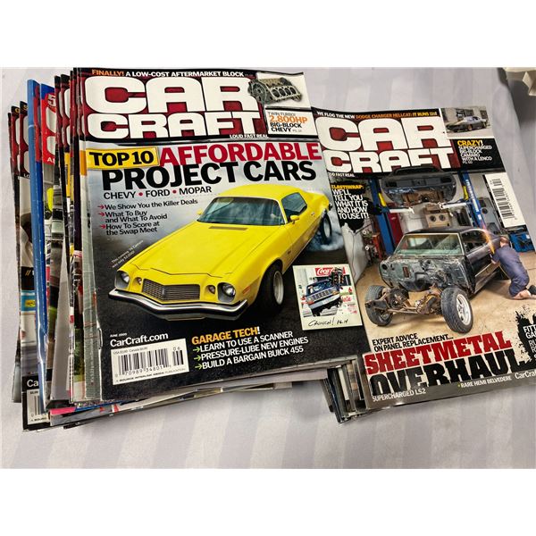 TWO Stacks of Car Craft Magazines