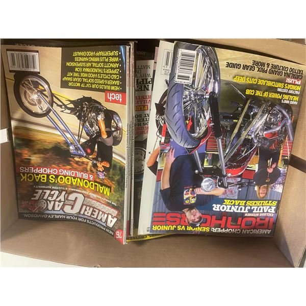 Box of Motorcycle Magazines PICK UP ONLY