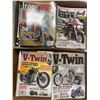 Image 1 : THREE Stacks of Magazines , Iron Works, American Rider and V-Twin