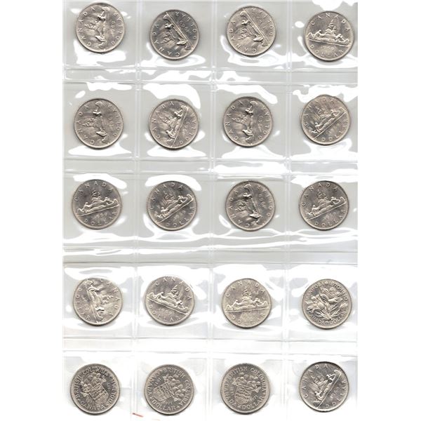 TWENTY Nickel Dollar Coins