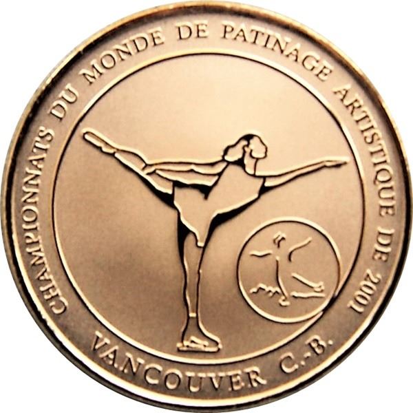 Medallion 2001 World Figure Skating Championships