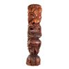 42  CARVED KAULANI STATE PRISON TIKI FIGURE.