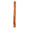Image 1 : VINTAGE CARVED TIKI FIGURE WITH EXTRA LONG HEADDRESS.