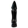 Image 1 : LARGE CERAMIC BLACK PRIMITIVE-MODERNE TIKI SCULPTURE.