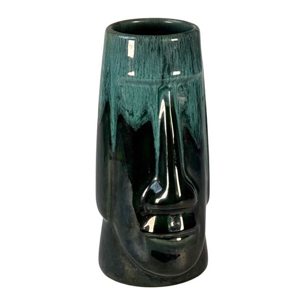 PSYCHEDELIC DRIP GLAZE MOAI TIKI MUG by BEAUCE.