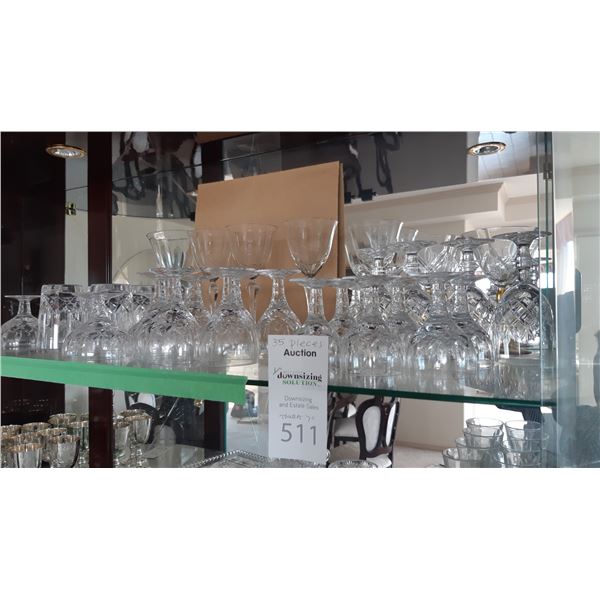 Crystal, Glass Stemware A