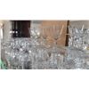 Image 2 : Crystal, Glass Stemware A