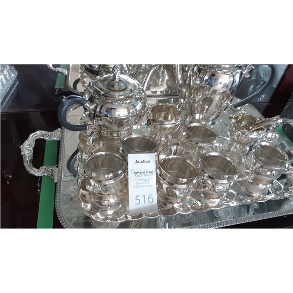 Silverplate Tea & Coffee Service A