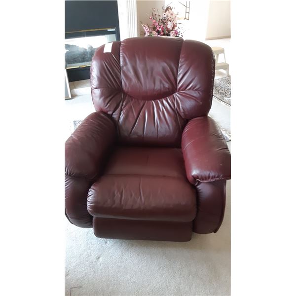 LazyBoy Leather Recliner A