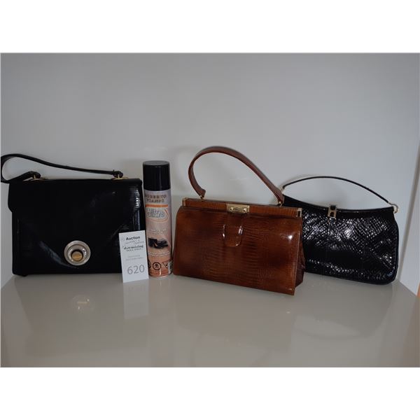 Vintage Leather Purses Cat A