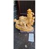 Image 1 : Carved Soap Stone Dragon Cat A