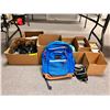 Image 1 : Large group of misc. items including - vintage watches (Geneva, Tag Heuer), misc. cables, Wii wheels